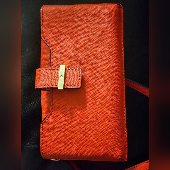 Kate Spade Crossbody Red Saffiano Leather NWOT - Picture 10 of 15